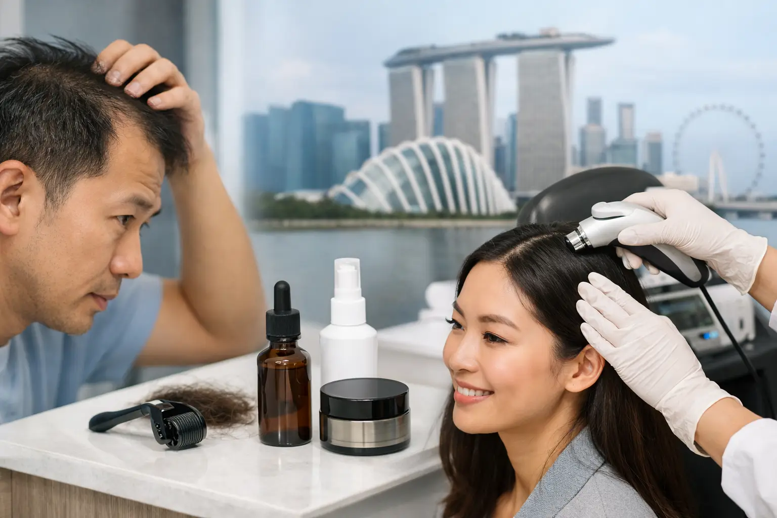 Hair Loss Solutions Singapore: What Works