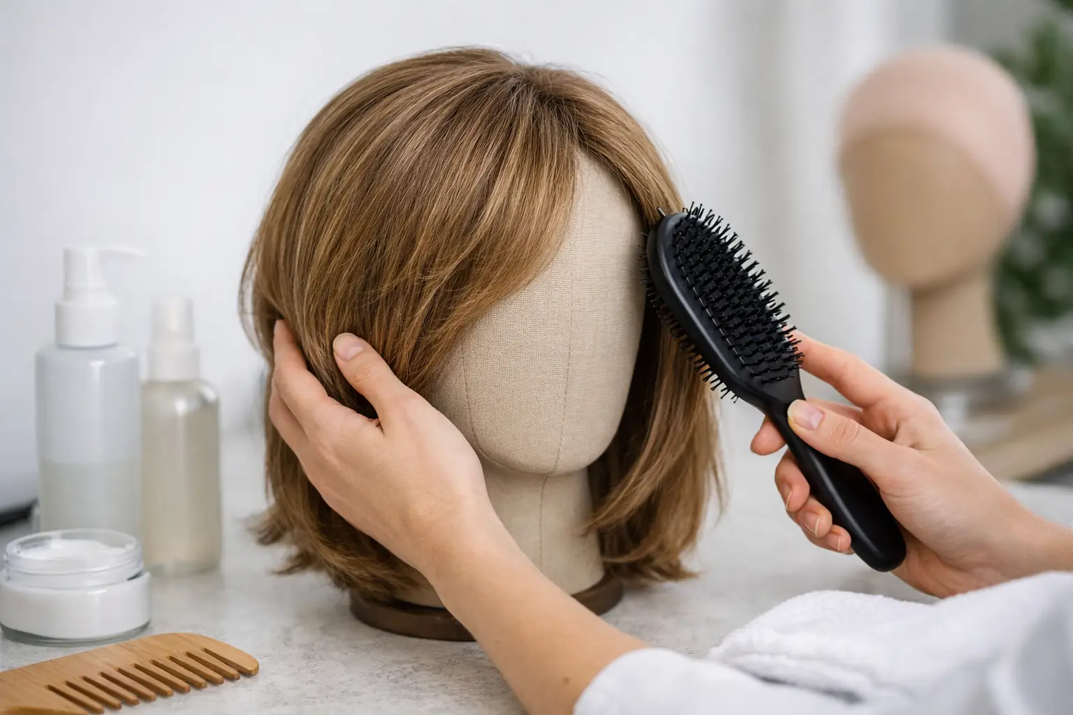 How to Care for a Medical Wig Properly