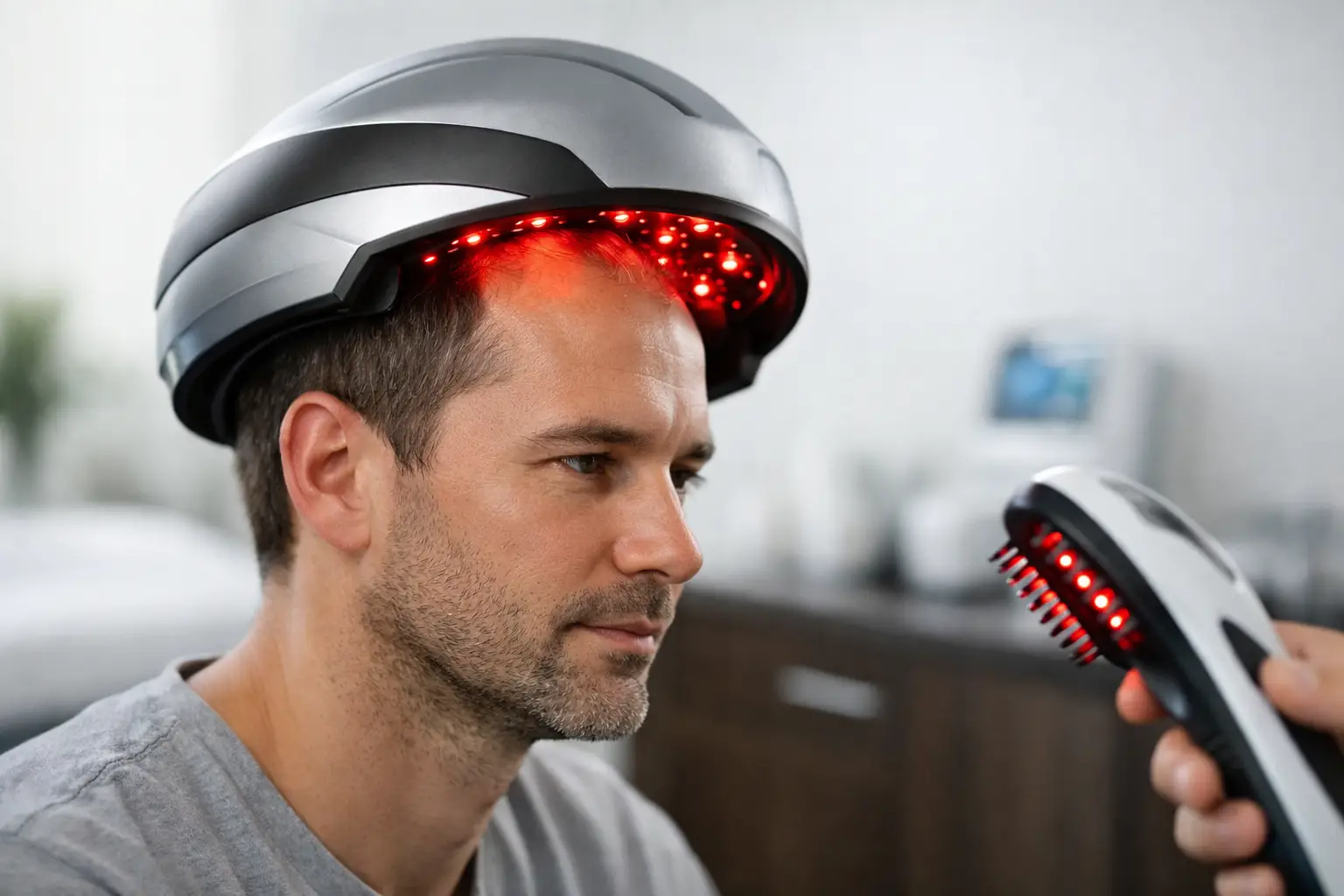 Low Level Laser Therapy Review for Hair Loss
