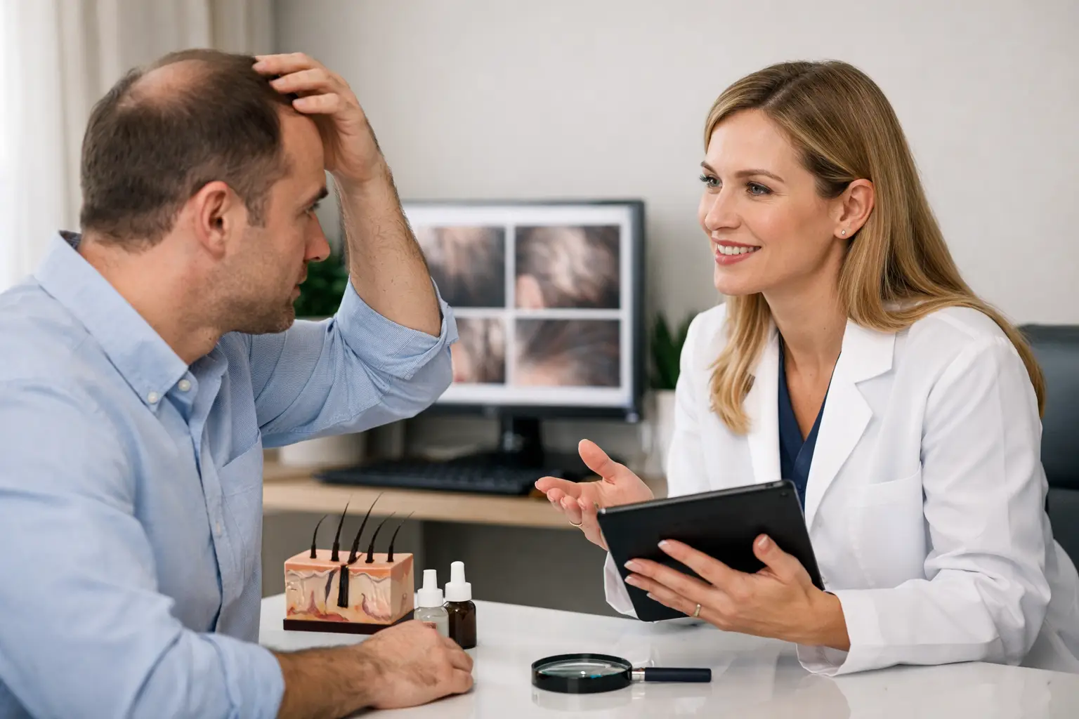 What to Expect in a Private Hair Loss Consultation