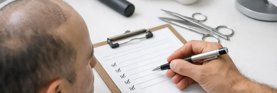 A Hair Transplant Clinic Review Checklist