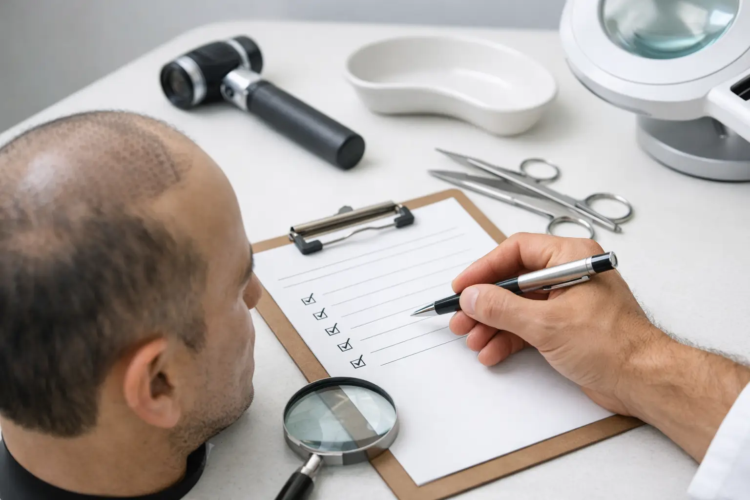 A Hair Transplant Clinic Review Checklist