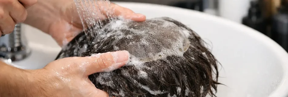 How to Wash Hair System the Right Way
