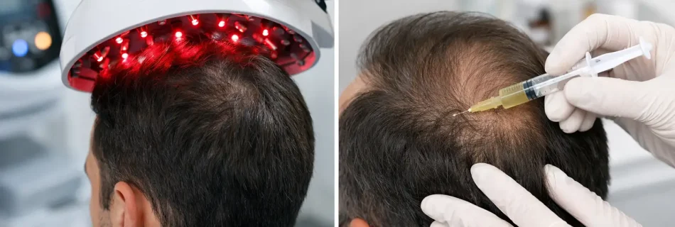 Laser Therapy vs Mesotherapy for Hair Loss