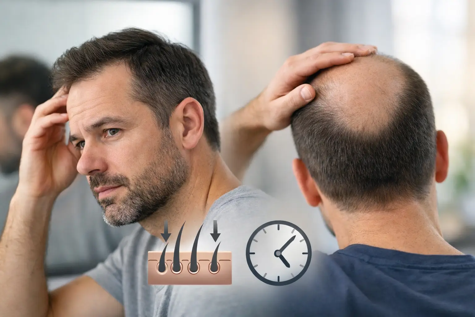 What Causes Male Pattern Baldness Over Time?