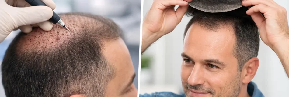 Hair Transplant Versus Hair System: Which Fits?