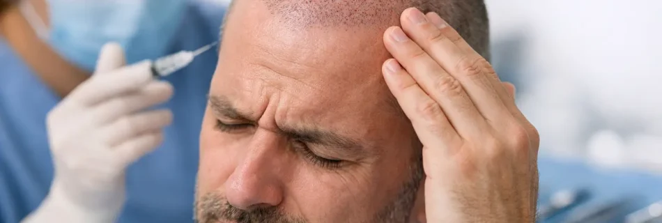 How Much Hair Transplant Pain Should You Expect?