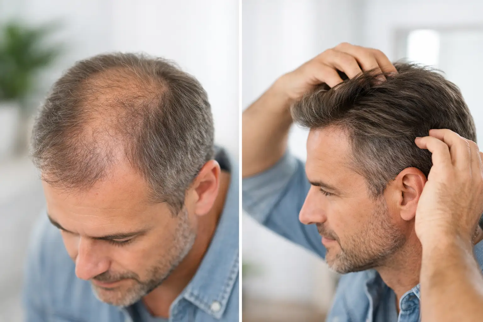 How to Conceal Thinning Crown Hair Naturally