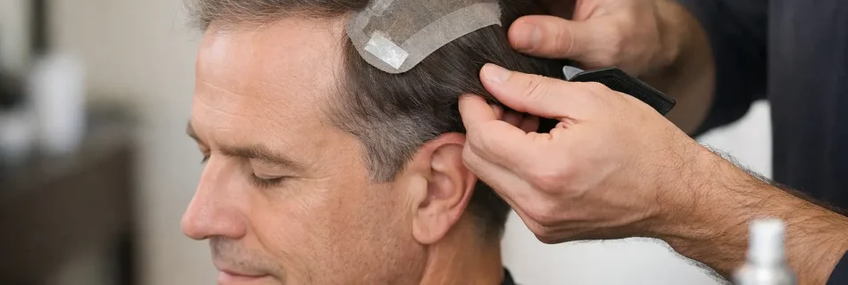 How to Secure a Toupee for a Natural Hold