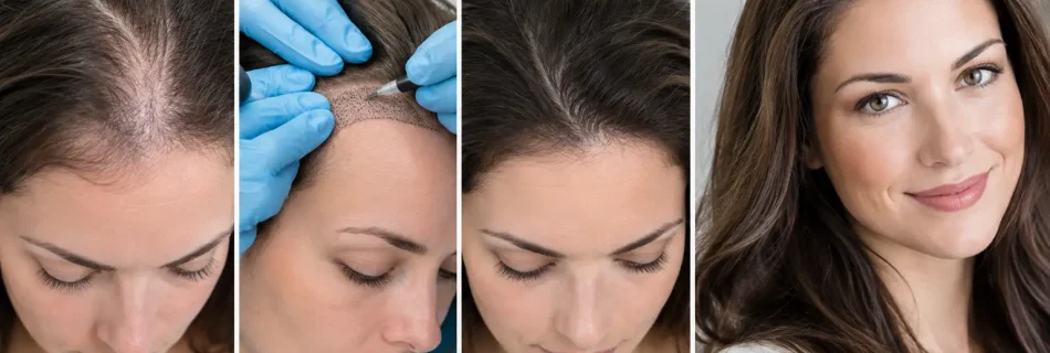 A Female Hairline Restoration Story, Step by Step