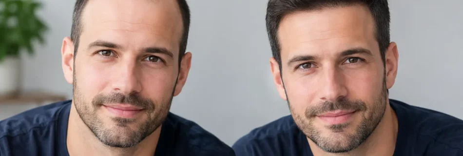 A Hairline Restoration Example With Natural Results