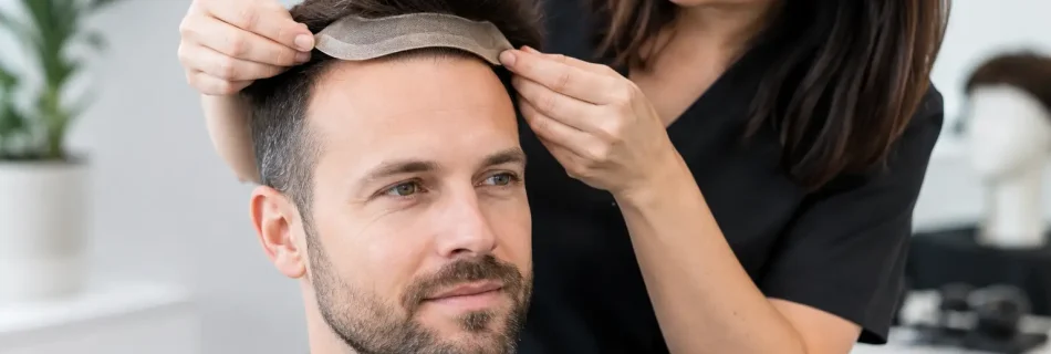 Custom Toupee Fitting Process for Natural Results
